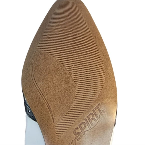 Easy Spirit Wingtip Kitten Vintage Made in USA Heels 193867 Women's Size 8 1/4 - Picture 10 of 14